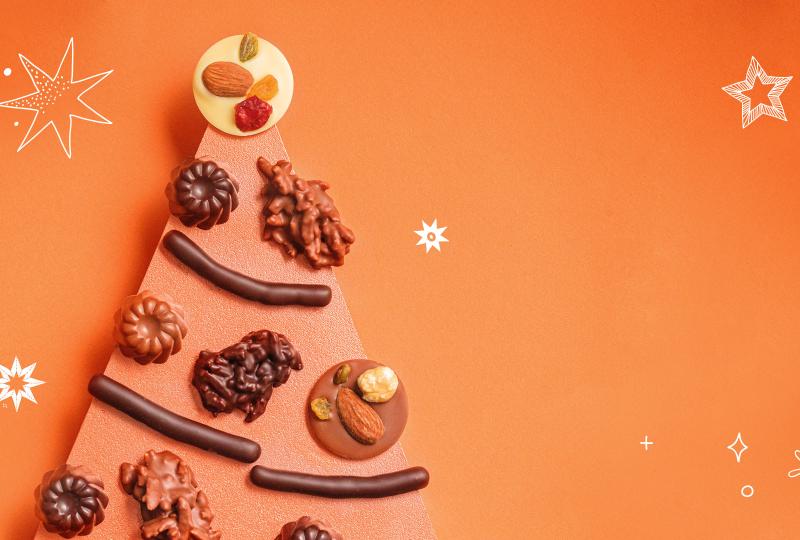 Éclat De Noël Noir-Collection Noël-Chocolat Daniel Stoffel : maître  chocolatier en Alsace depuis 1963