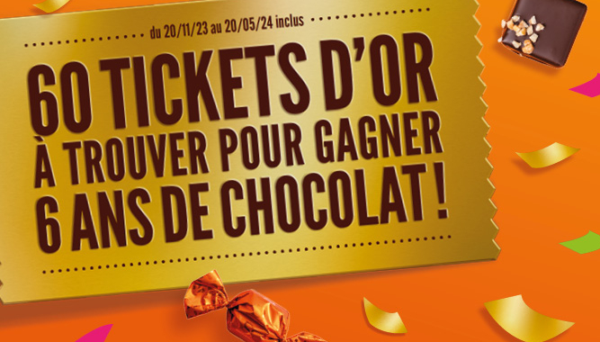 60 Tickets d'Or exceptionnels à gagner chez Daniel Stoffel