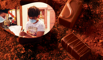 Atelier Choco'chups sucette en chocolat