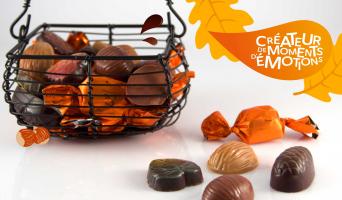 Notre collection de chocolats pour l’automne