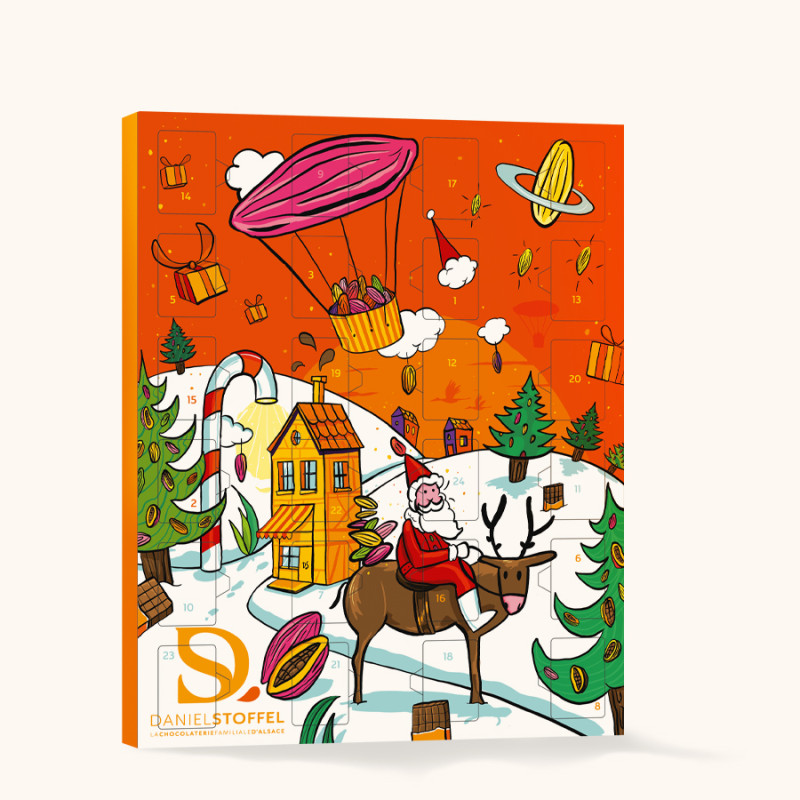 CALENDRIER LE VOYAGE DE LA CABOSSE CHOC'NOIR