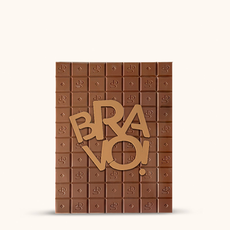 TABLETTE XXL BRAVO CHOCOLAT AU LAIT
