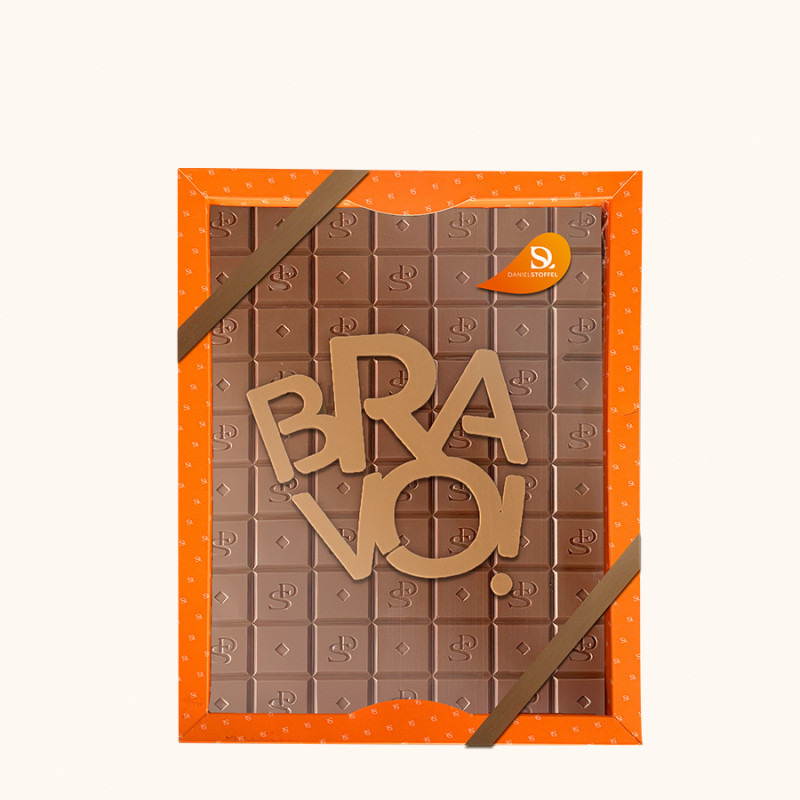 TABLETTE XXL BRAVO CHOCOLAT AU LAIT