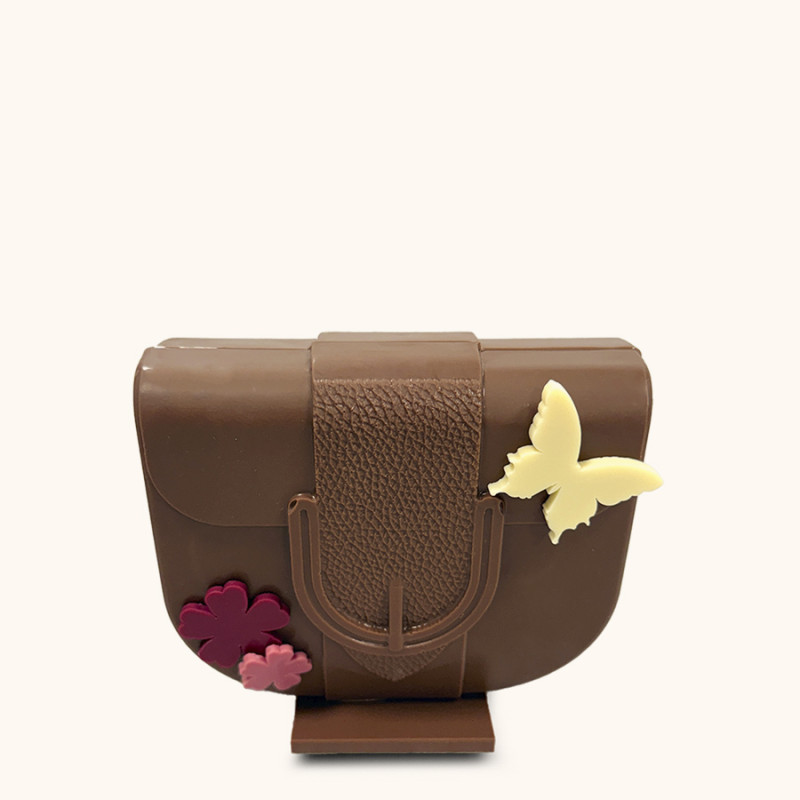ELEGANCE CUIR CHOCOLAT LAIT