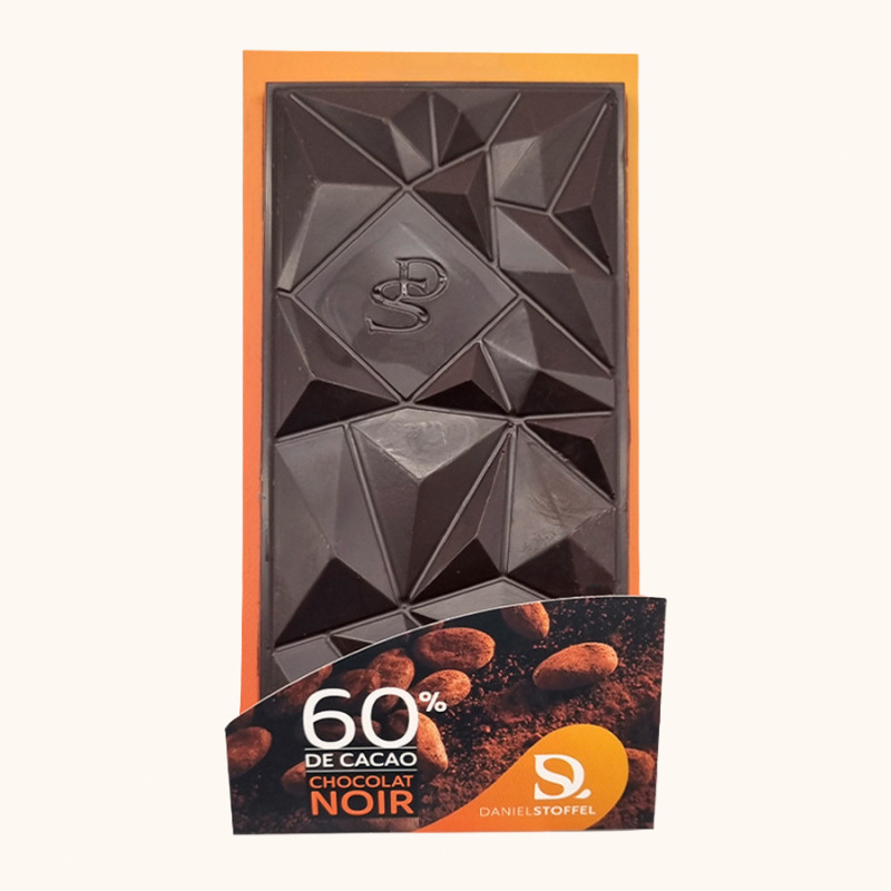TABLETTE CHOCOLAT NOIR 60%