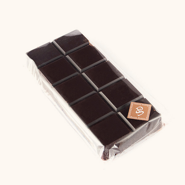 bloc au chocolat noir patisserie en livraison à domicile