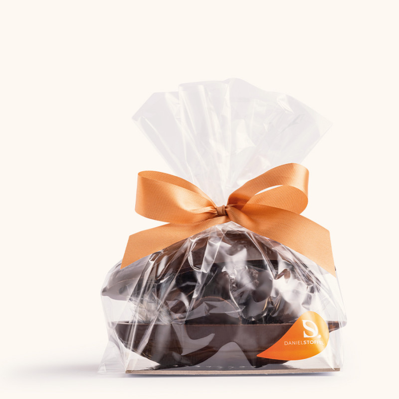 Papa Noël St Domingue chocolat noir 70%-Collection Noël-Chocolat Daniel  Stoffel : maître chocolatier en Alsace depuis 1963