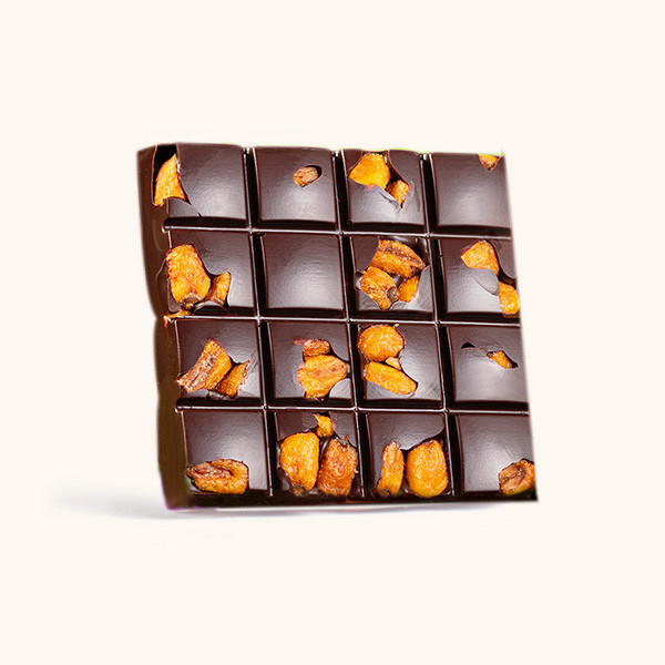 Quadri au chocolat noir 60% de cacao