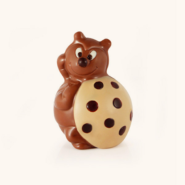 moulage coccinelle au chocolat au lait livraison à domicile