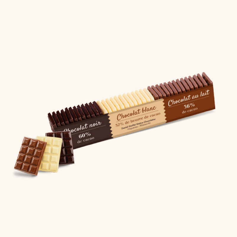 Trio chocolat L/B/N