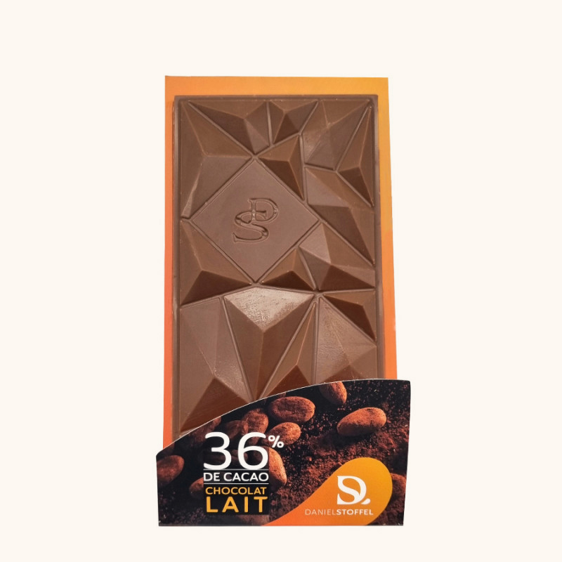 Tablette chocolat lait 36 % LACTÉ & CARAMÉLISÉ