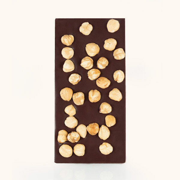 Tablette noir noisettes