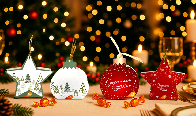 Des décors de table festifs pour Noël