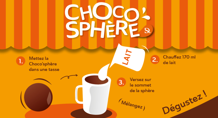 CHOCOLAT CHAUD MAISON : Choco'sphères
