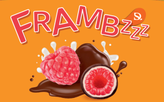 Nos framboises enrobées de chocolat Frambzzz
