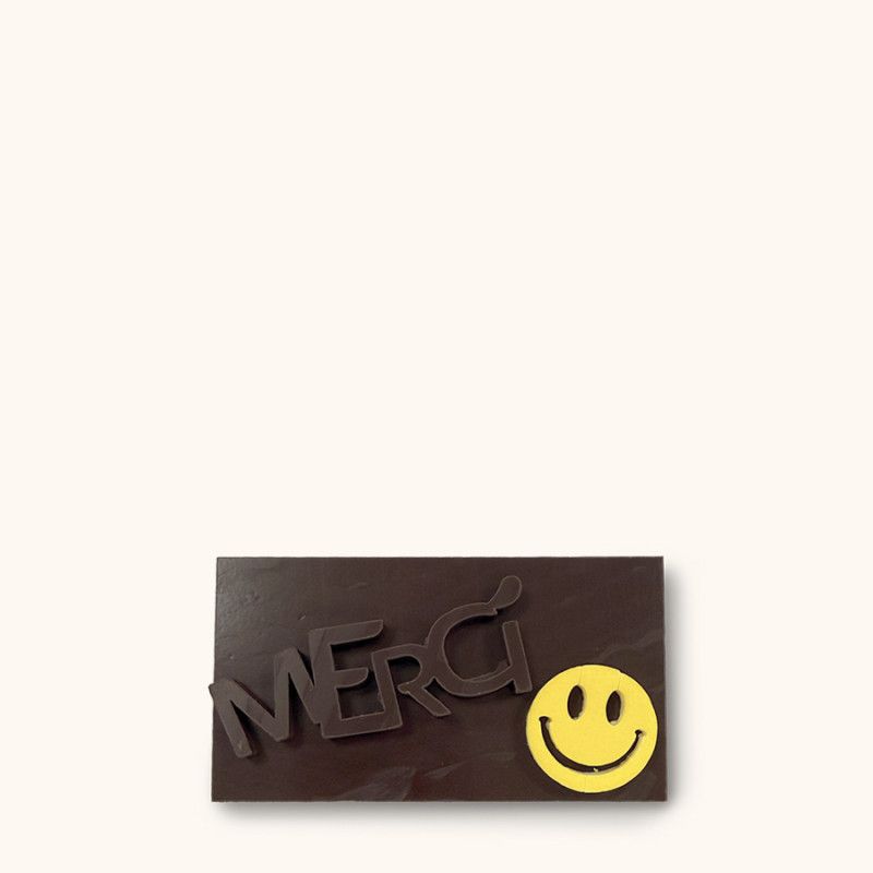 MERCI CHOCO'NOIR SMILEY