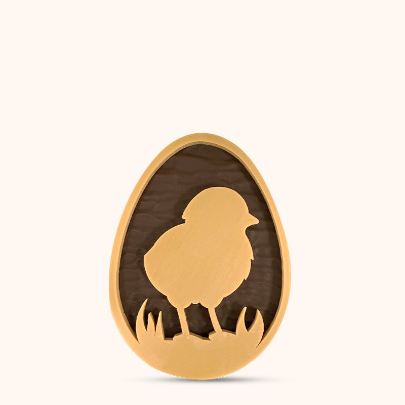 PRAL'OEUF POUSSIN CHOC'NOIR