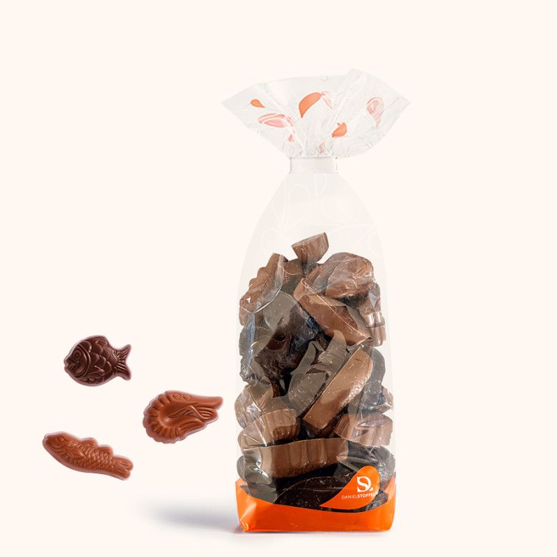 FRITURES PRALINÉ LAIT & NOIR