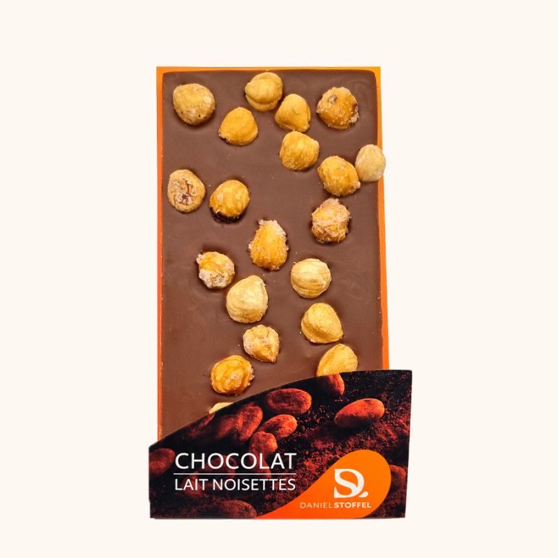 Tablette Noisettes Chocolat Au Lait 36%